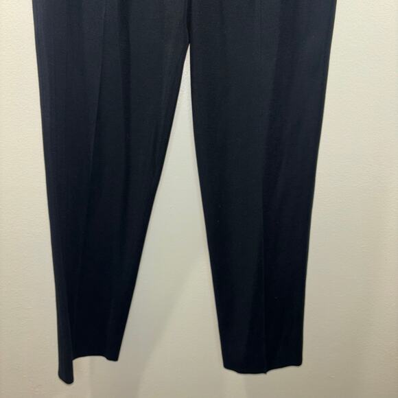 Ming Wang Black Knit Pull-On Tapered Pants - Size Small - Picture 7 of 12